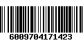 Código de Barras 6009704171423