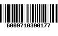 Código de Barras 6009710390177