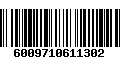 Código de Barras 6009710611302