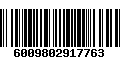 Código de Barras 6009802917763