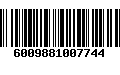 Código de Barras 6009881007744