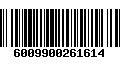 Código de Barras 6009900261614