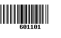 Código de Barras 601101