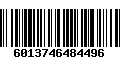 Código de Barras 6013746484496