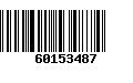 Código de Barras 60153487