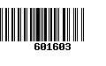 Código de Barras 601603