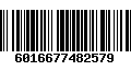 Código de Barras 6016677482579