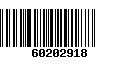 Código de Barras 60202918