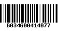 Código de Barras 6034600414077