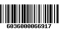 Código de Barras 6036000066917