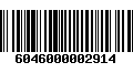 Código de Barras 6046000002914