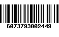 Código de Barras 6073793002449