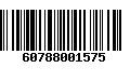 Código de Barras 60788001575