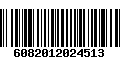 Código de Barras 6082012024513