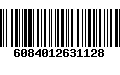 Código de Barras 6084012631128