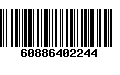 Código de Barras 60886402244