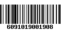 Código de Barras 6091019001908