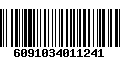 Código de Barras 6091034011241