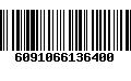 Código de Barras 6091066136400