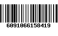 Código de Barras 6091066158419