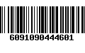 Código de Barras 6091090444601