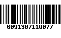 Código de Barras 6091307110077