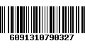 Código de Barras 6091310790327