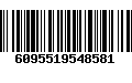 Código de Barras 6095519548581