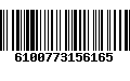 Código de Barras 6100773156165