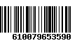 Código de Barras 610079653590