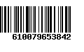 Código de Barras 610079653842