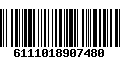 Código de Barras 6111018907480