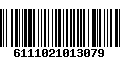 Código de Barras 6111021013079