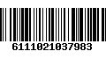 Código de Barras 6111021037983