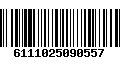 Código de Barras 6111025090557