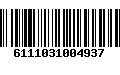 Código de Barras 6111031004937