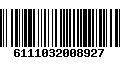 Código de Barras 6111032008927