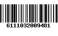 Código de Barras 6111032009481