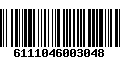 Código de Barras 6111046003048