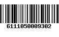 Código de Barras 6111050009302