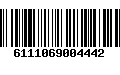 Código de Barras 6111069004442