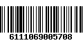 Código de Barras 6111069005708