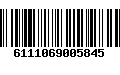 Código de Barras 6111069005845