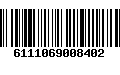 Código de Barras 6111069008402