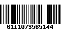 Código de Barras 6111073565144