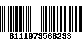 Código de Barras 6111073566233