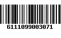 Código de Barras 6111099003071