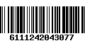 Código de Barras 6111242043077