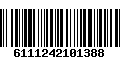 Código de Barras 6111242101388