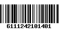 Código de Barras 6111242101401